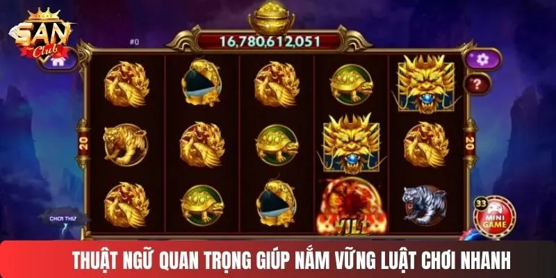Thuật ngữ quan trọng giúp nắm vững luật chơi nhanh